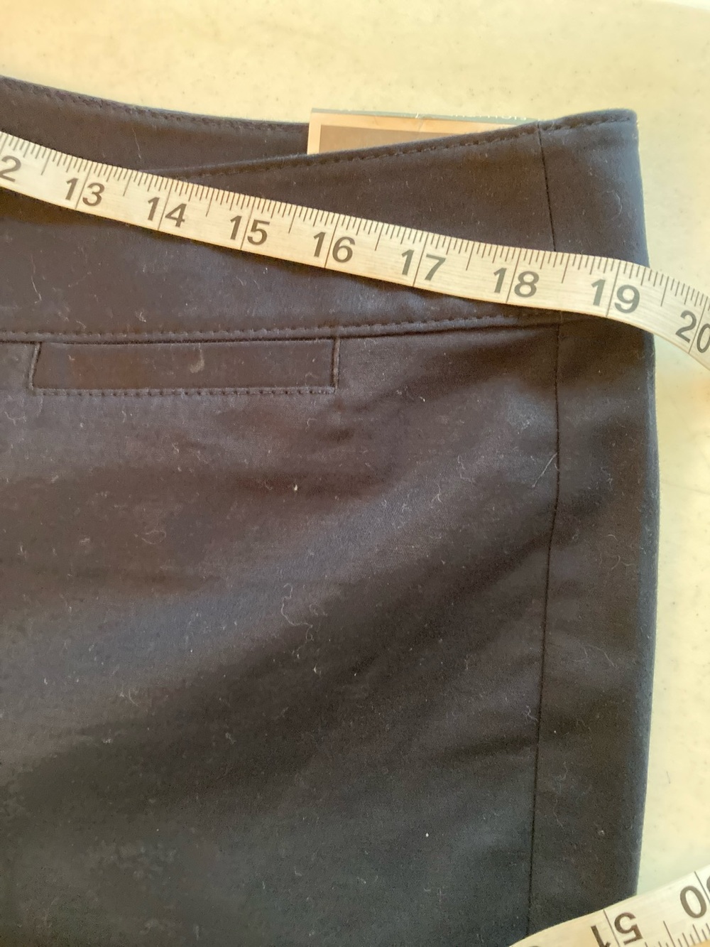 Ann Taylor Navy Signature Fit Shorts - Picture 6 of 8